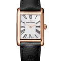 Maurice Lacroix Maurice Lacroix Fiaba Square FA1205-PVP01-110-2  FA1205-PVP01-110-2 кварцевые женские часы  белый циферблат, браслет кожаный — вид спереди